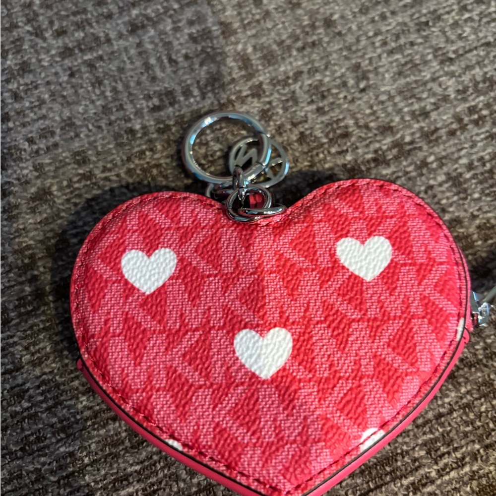 Michael Kors Silver Trolley Key Fob